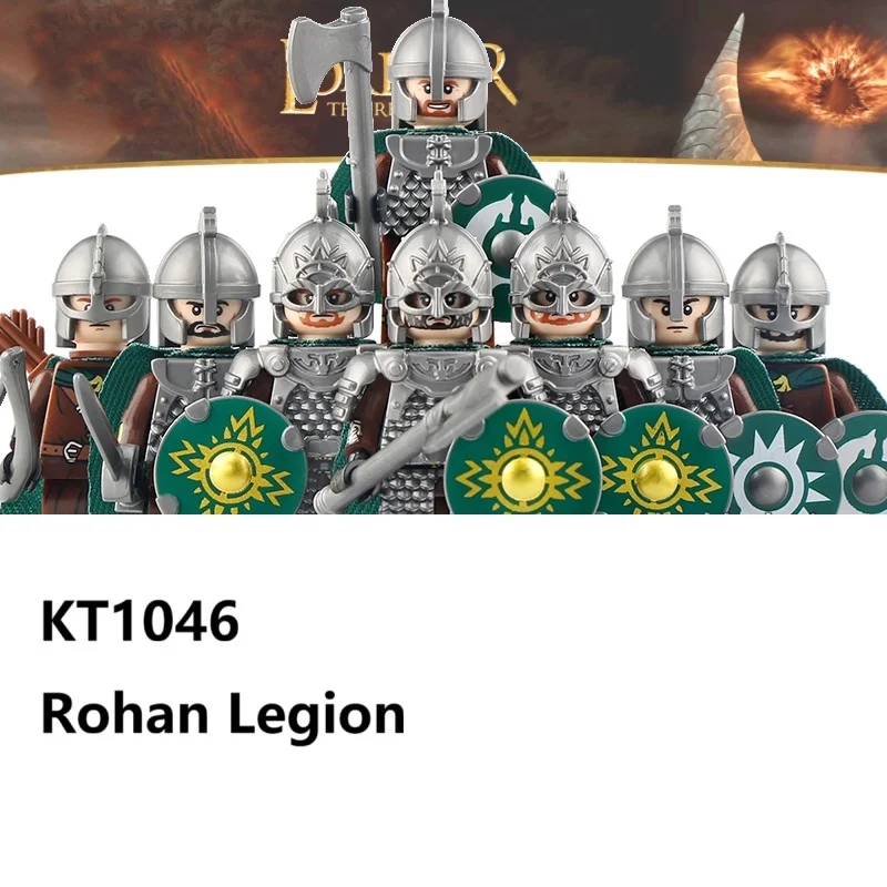 Der Herr der Ringe Bausteine Ork Sauron Gandalf Mini-Actionfiguren Spielzeug