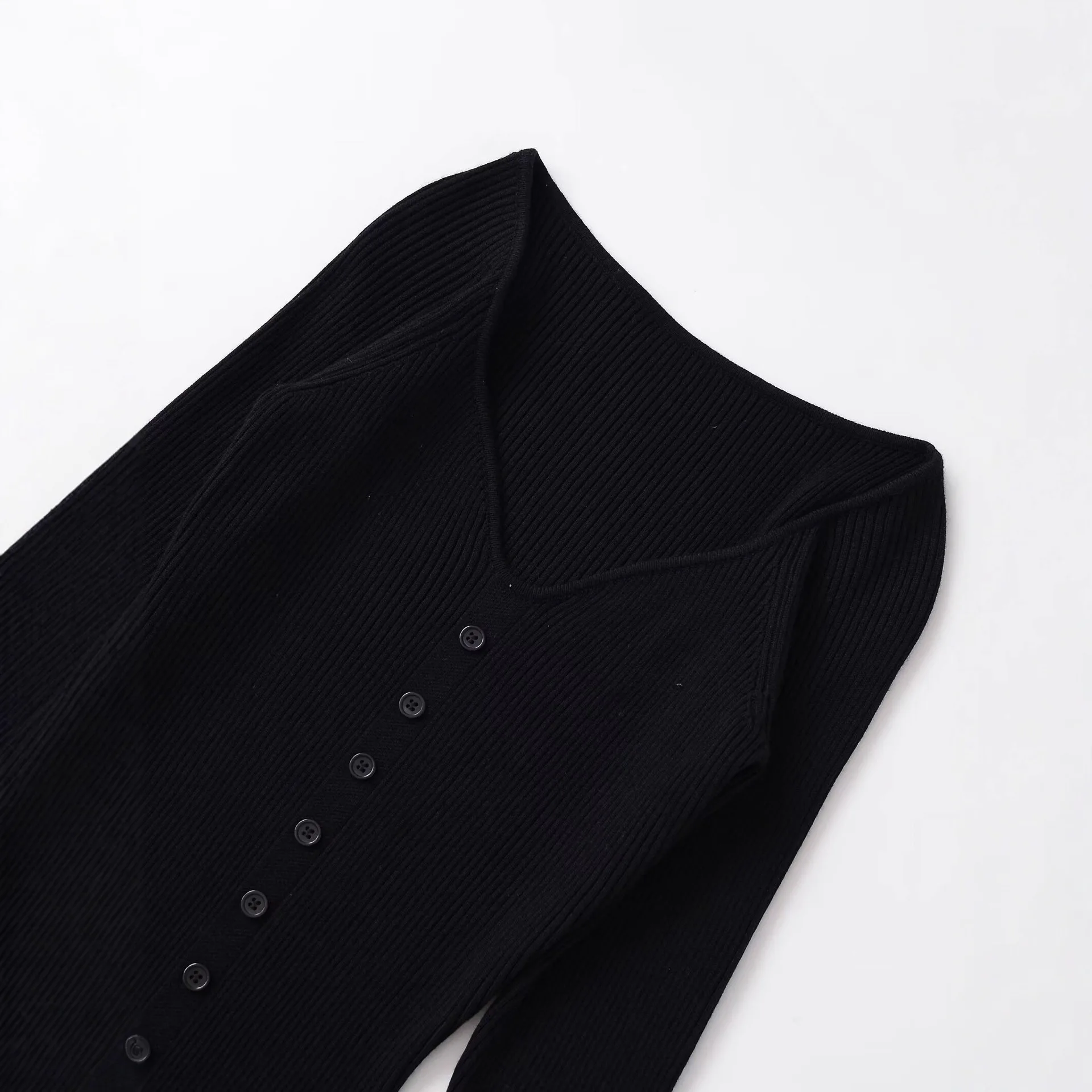 

Пуловеры до колена для женщин, свитера с воротником, джемперы, женские винтажные облегающие курортные женские нишевые с принтом на молнии, косая подкладка OL