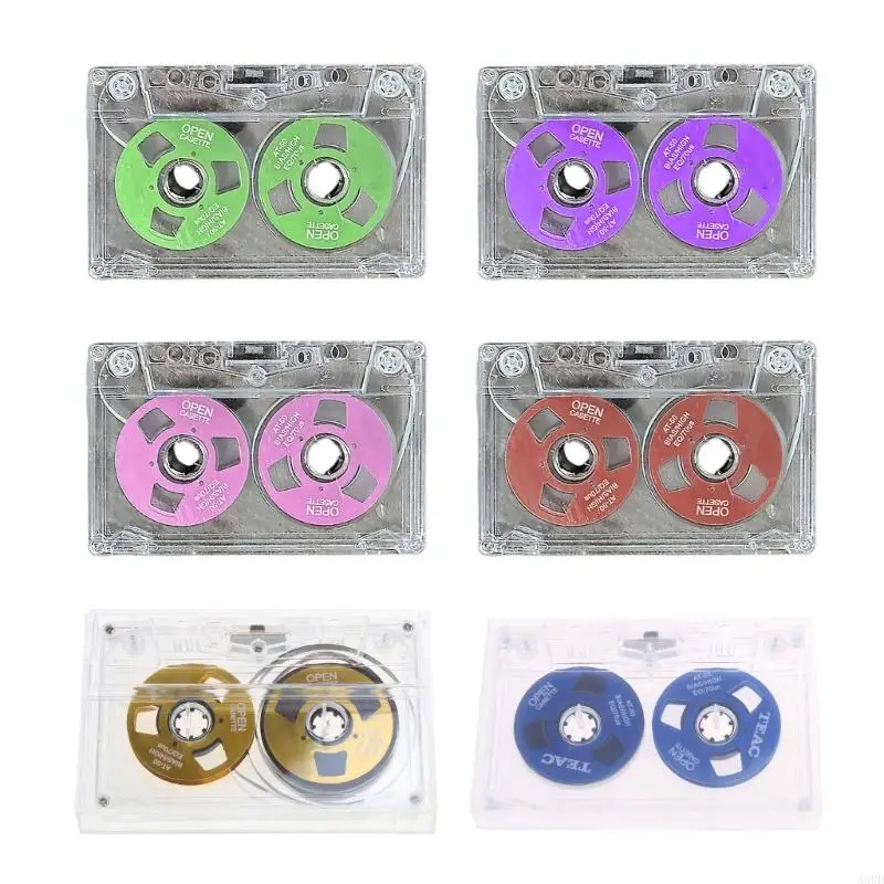 A9BD Double Sided Metal Cassette Tape Realistic Sound Blank Recording Tape for Speech