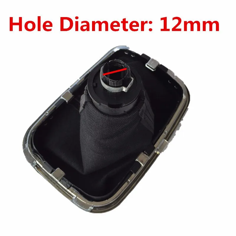 For Volkswagen VW Golf 4 IV MK4 GTI R32 Bora Jetta 1999-2004 Car Gear Shift Knob Gaiter Boot Cover Case Collar Lever Shifter