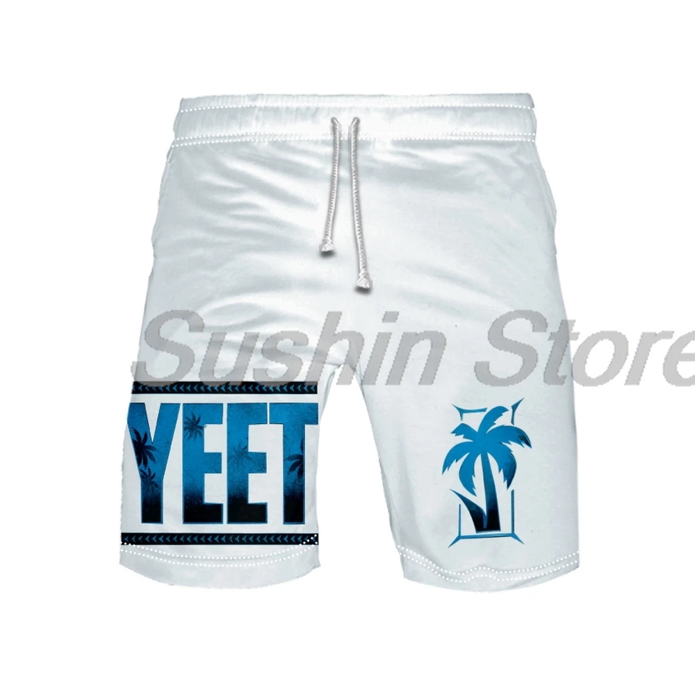 Jey Uso Sweatshorts Hip Hop Jey Uso Yeet Merch Kobiety Mężczyźni Spodnie do koszykówki Letnie spodenki na co dzień Spodnie plażowe