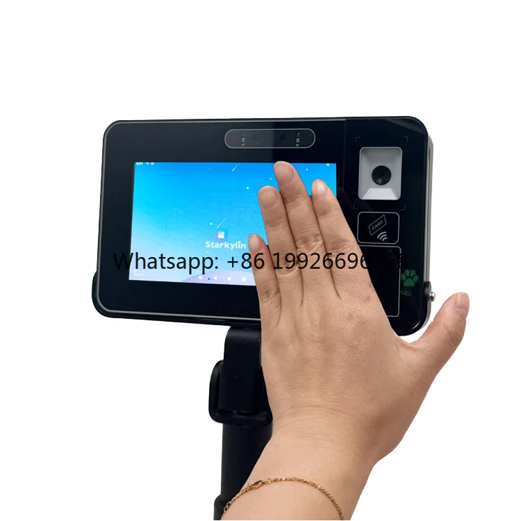 Pos Palm Vein Payment Facial Recognition Android POS Terminal QR Code NFC Payment Waterproof Palm Vein Biometrics Manufacture
