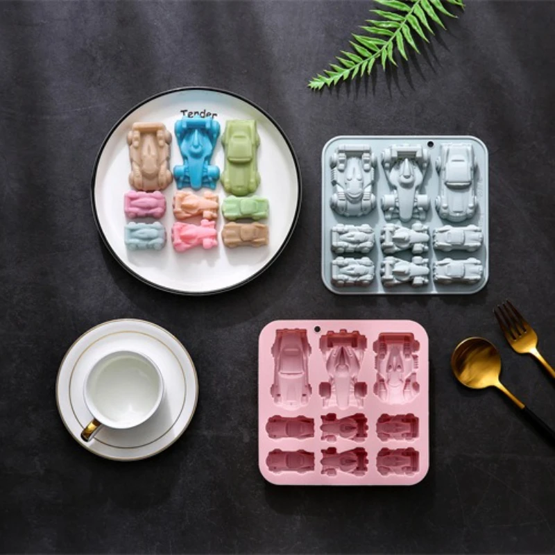 9-buracos-3d-corrida-f1-carro-molde-de-silicone-arco-folha-geleia-gelo-pudim-sabao-molde-fondant-chocolate-bolo-decoracoes-ferramenta-de-cozimento-2025