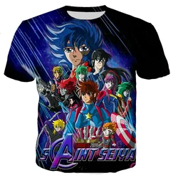 The Knights of The Zodiac Saint Seiya T-Shirts 3D Print Men Women Sport Casual Fashion Oversized T Shirt Top Unisex Clothing