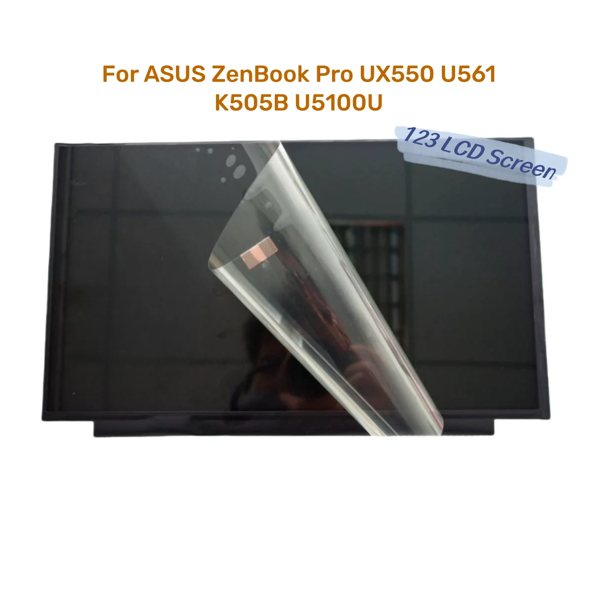 Imagem -02 - Tela Lcd para Asus Zenbook Pro Ips 1920x1080 30pin Edp N156hce-en1 N156hca-ea1 Ux550 U561 K505b U5100u 156