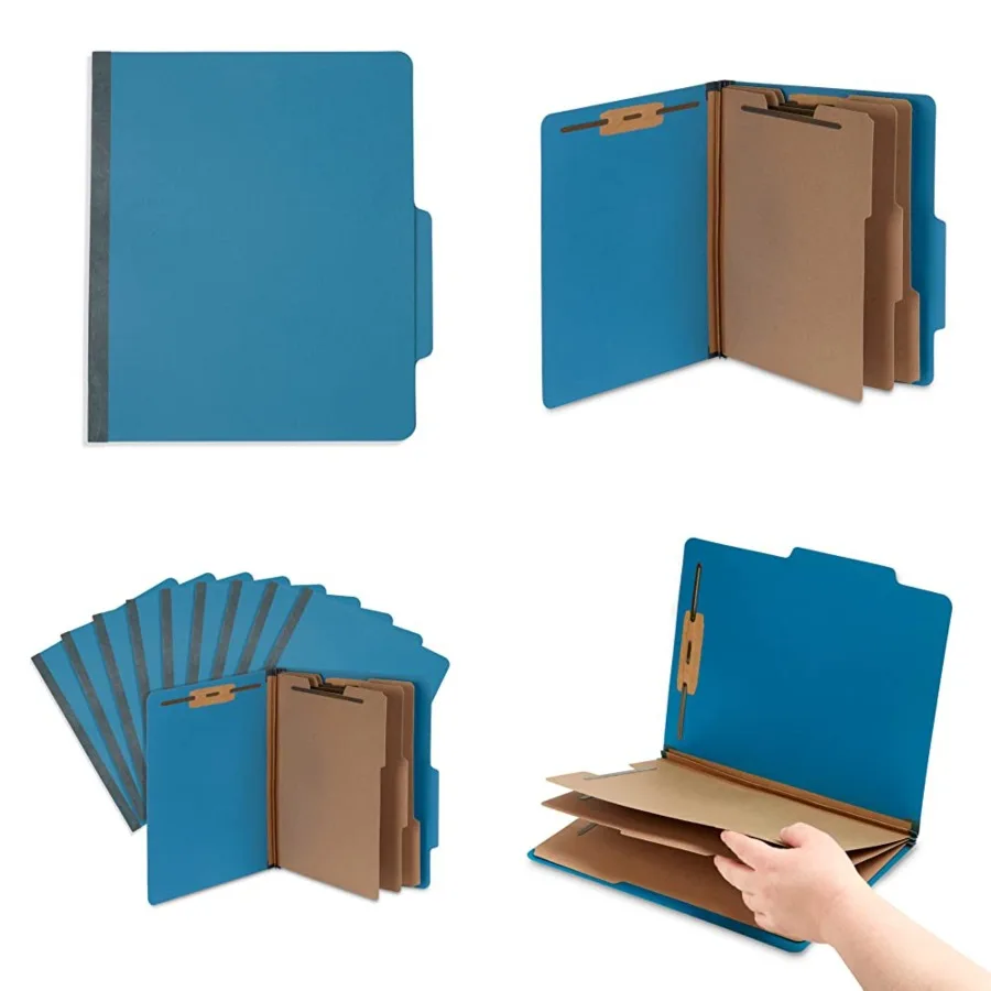 dossiers-de-classification-bleu-fonce-avec-3-separateurs-format-lettre-extensions-tyvek-de-2-pouces-pour-organiser-les-enregistrements-medicaux-et-les-clients