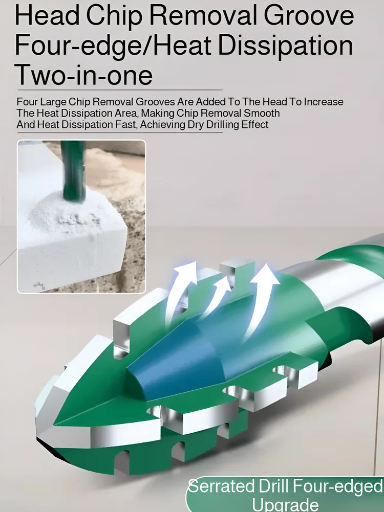 شفرة سن المنشار غريب الأطوار مثقاب الخشب بلاط الحفر الخرساني خاص الحفر الكهربائية رئيس فائقة صلابة آلة مثقاب الخشب