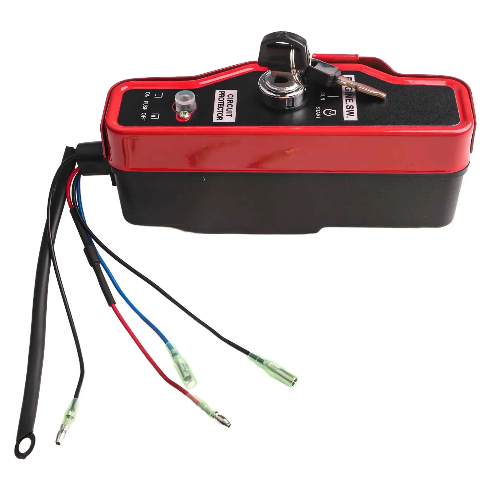 Ignition Switch Electric Switch and Key Panel for GX340 and GX390 11HP and 13Hp Engines Suitable for Tillers and Cultivators