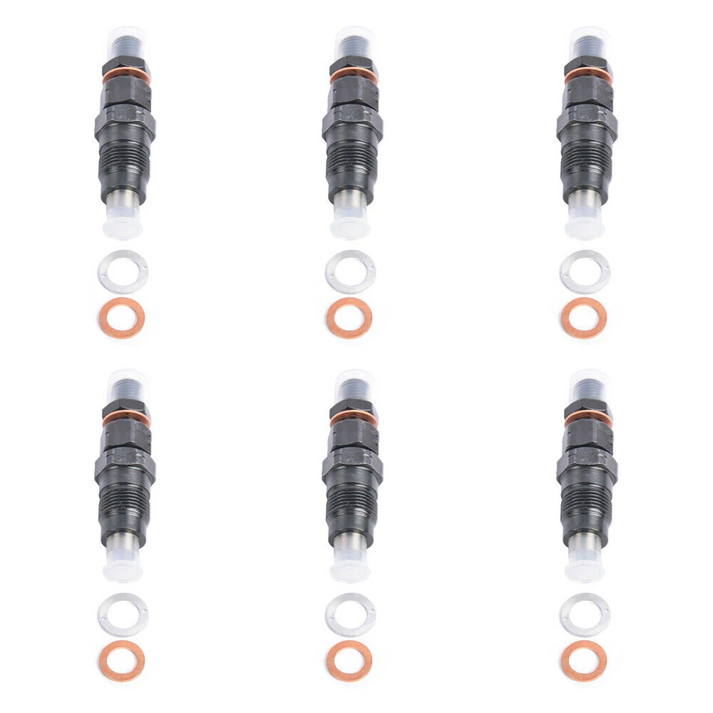 6Pcs Diesel Fuel Injectors Set For Landcruiser Coaster 1HZ 70 & 80 series Fuel Supply System Fuel Injector Engine Parts
