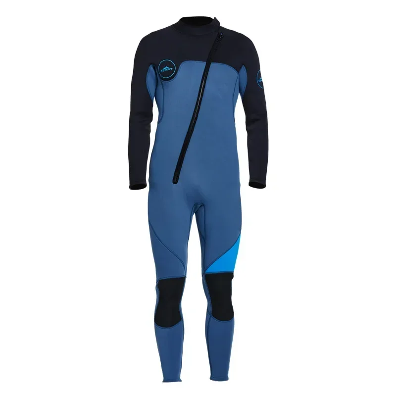 Neoprene Wetsuit Diving Suit for Men 3mm Thicked Snorkeling Professional Surfing Suits Keeping Warm One-pieces Swimsuit