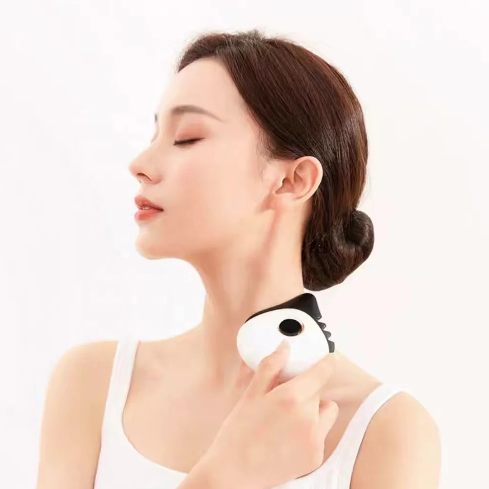 

Portable Massager Guasha Device Effective Relieving Period Cramp Pain Heat Warm Palaces Scraping Machine Ladies Girls Face Neck