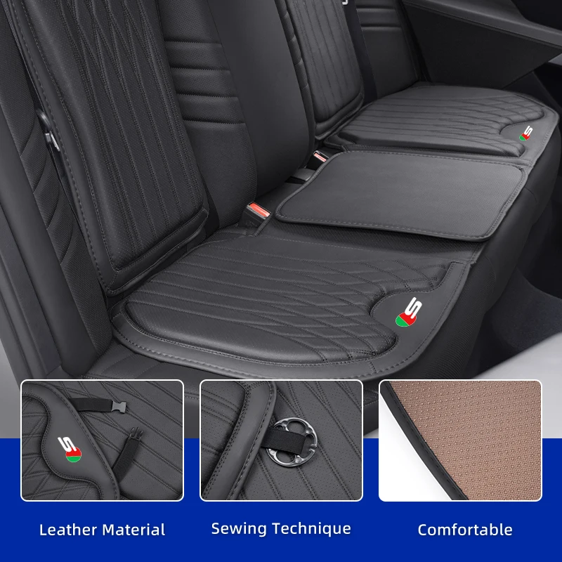 

Car Seat Cushion Cover Backrest Protective Pad Interior Accessories For Jaguar XF XJ XFR XKR X-Type F-Pace I-Pace E-Pace XJR XE