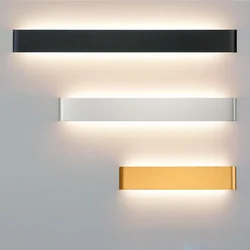 Moderna lampada da parete a LED per comodino soggiorno scale corridoio bagno decorazioni per la casa applique da parete apparecchio di illuminazione per interni lustro