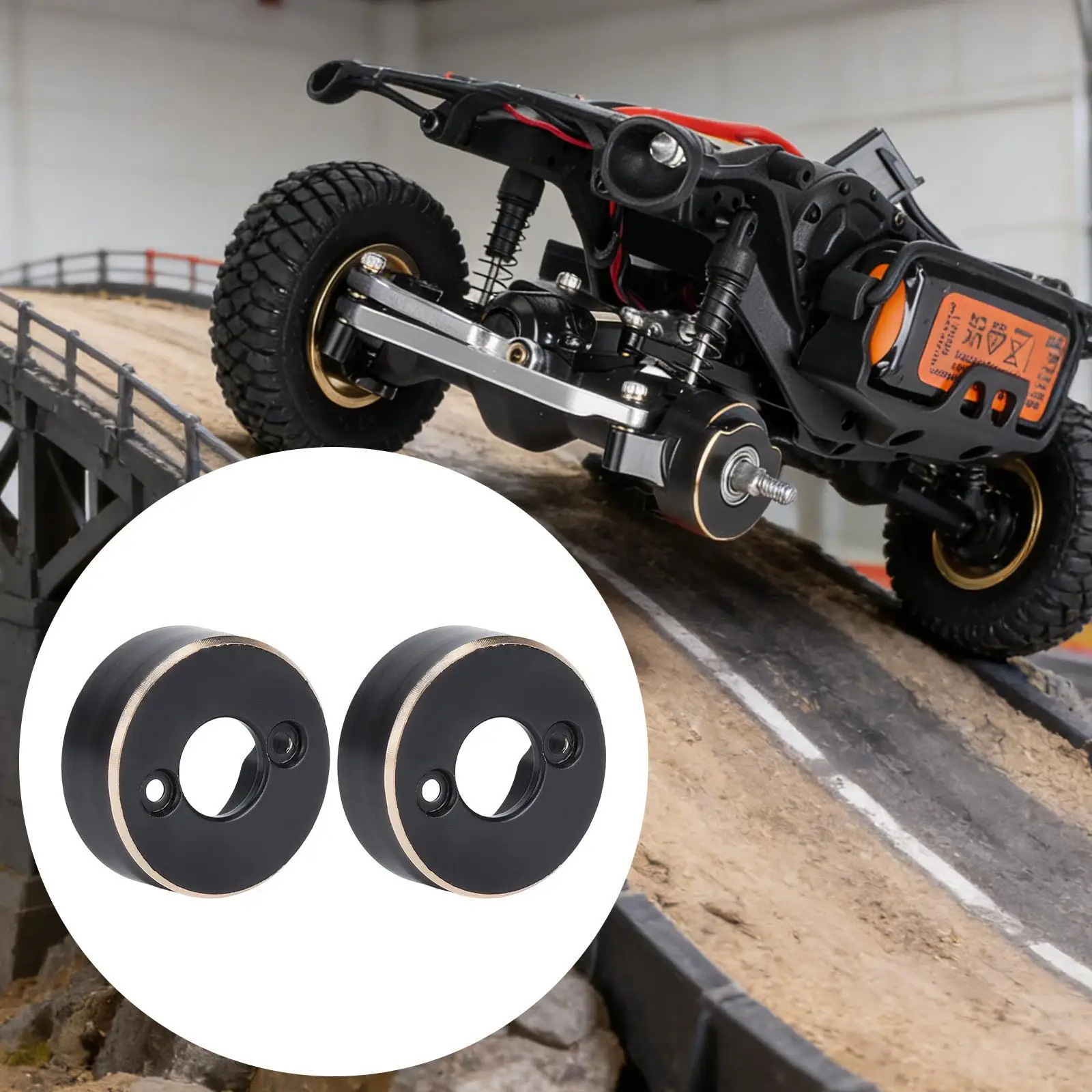 1/30 Scale RC Crawler Accessories Attachment Spare Equipment Remote Control Vehicle Part Replacement Assembly for SCX30