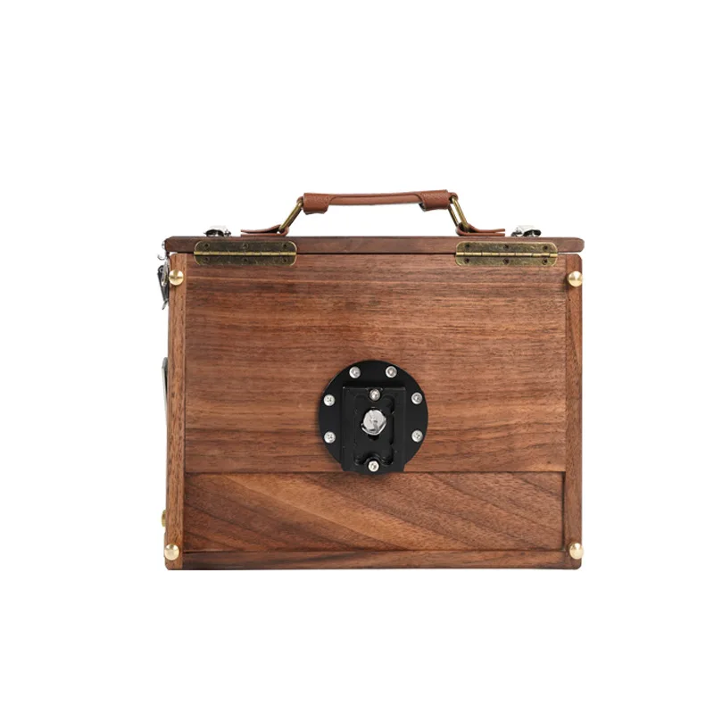 

Portable watercolor sketch box Lifting bracket Oil painting box Chinese painting Portable art Wooden easel box