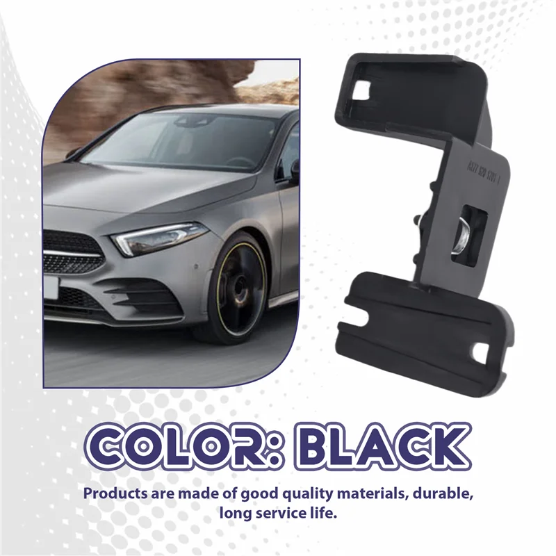 

A026-1Pair Headlight Repair Bracket Mount Kits Parts A1778201701 A1778201801 For Mercedes Benz A CLA Class W177 W118 2018-2022