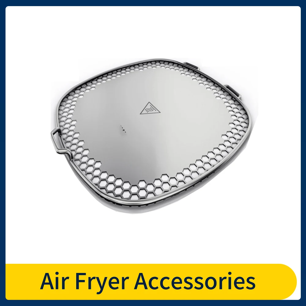 Original Air Fryer Splash Cover For Philips HD9627 HD9621 HD9642 HD9531 HD9640 HD9749 HD9743 Air Fryer Basket Cover Oil-proof