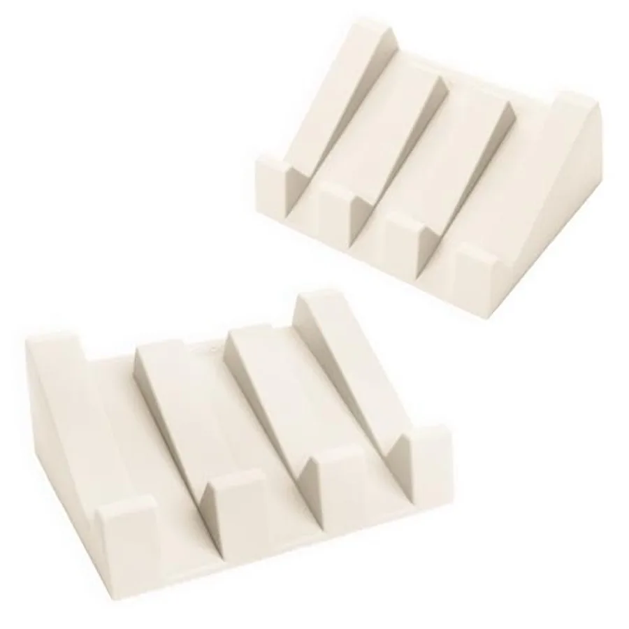 Silicone Soap Dish USA Patented Self Draining Bar Soap Holder for Shower Bathroom Sink, Drying Soap Dish Tray Sponge Holder Eas
