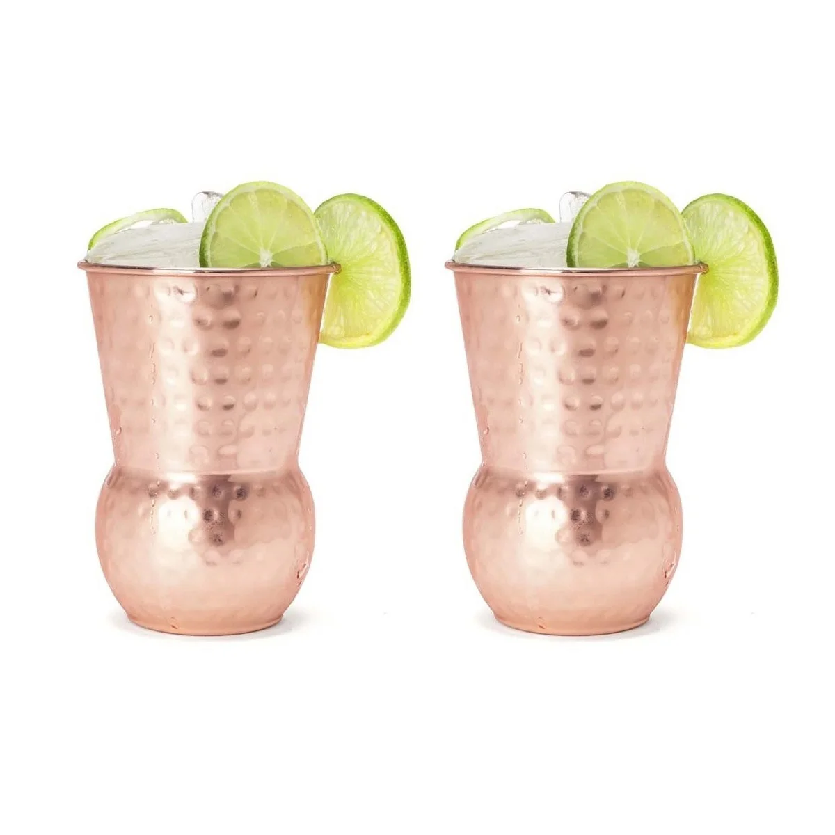 

400Ml Rose Copper Cocktail Cup Stainless Steel Wine Tumbler Bpa Free Insulated Shot Glass For Hot Cold Drinks Bar Party Kitchen