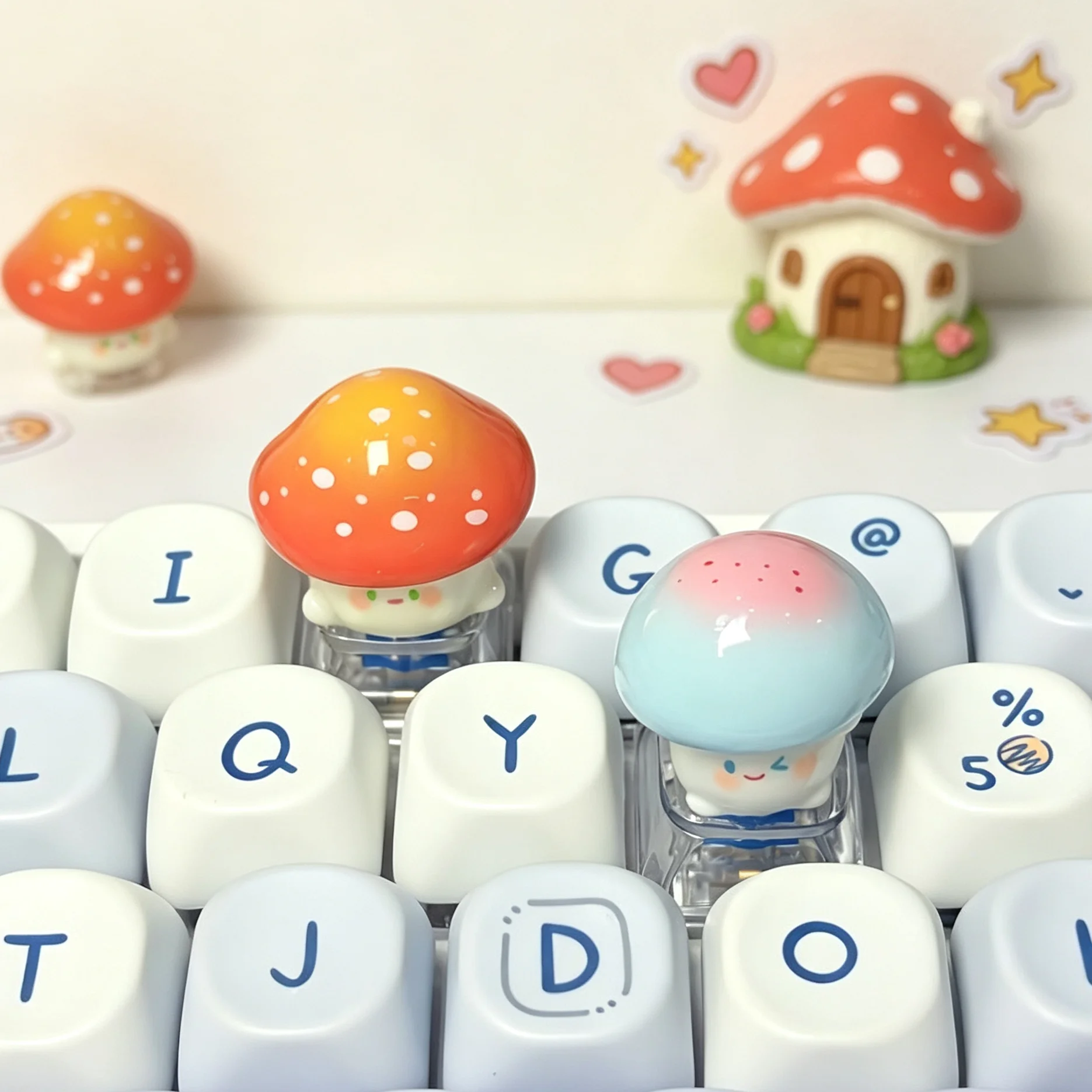 Cute Crowns Personalized Customization Replacement Addition Key Caps For Mechanical Keyboard