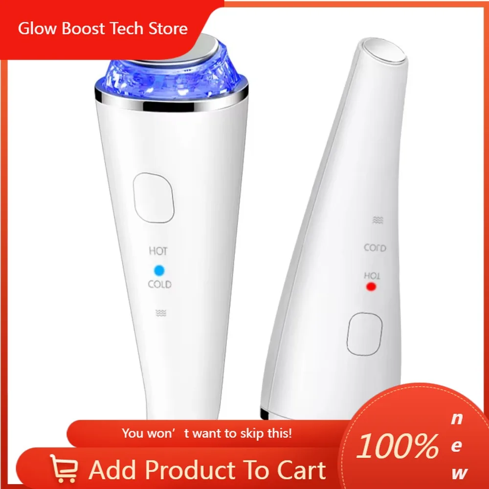 

NYElectric EMS Photon Therapy Face Massager Anti Aging Wrinkle Removal Device Vibrating Eye Massager