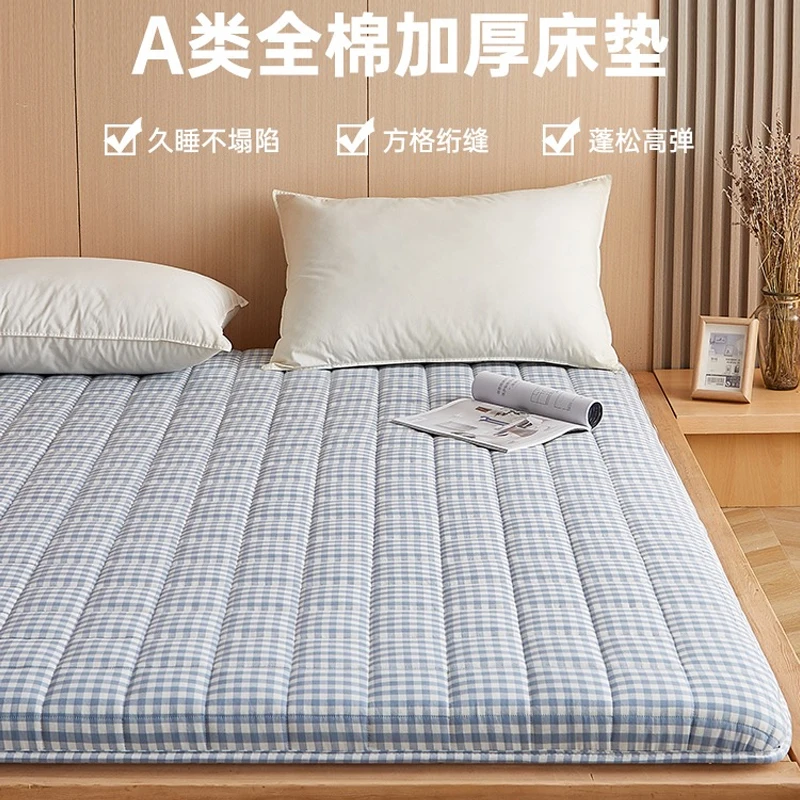 Thicken soft Cotton mattress cushion household comfortable bed cover mat student dormitory mattresses tatami floor sleeping mat