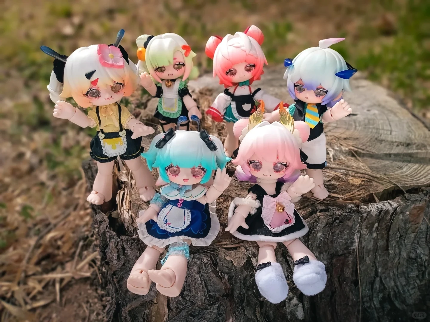 

Оригинальная кукла BJD 1/12 Kukaka из серии «Насекомый кафе», серия Ob11, слепая коробка, таинственная коробка, подвижная фигурка, милая модель, подарки на день рождения