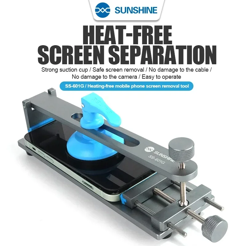 

SUNSHINE SS-601G LCD Screen Separator Mobile Phone Free Heating Screen Quick Removal Clamping Fixture Tool