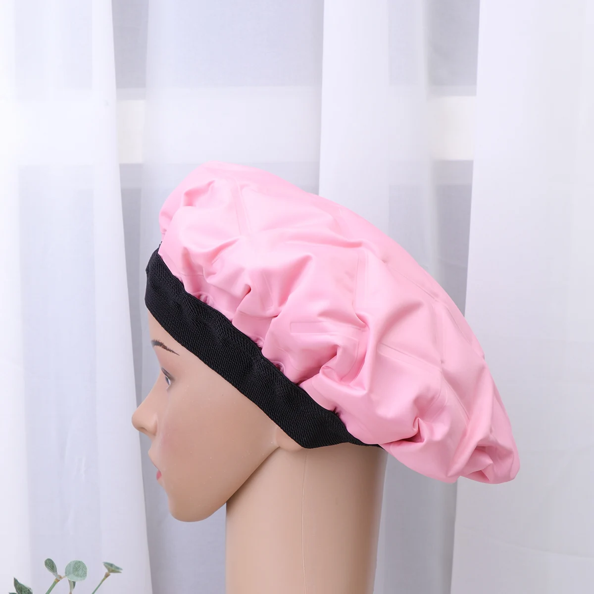 

Microwaveable Wireless Thermal Thermal Treatment Heat Cap For Damaged Hair Repair Hair Stylinf Steamer Cap