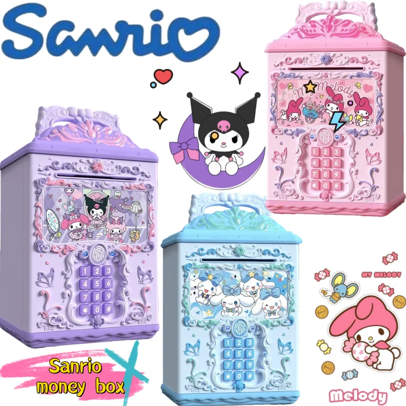 Nieuwe Sanrio Mijn melodie Cinnamoroll Kuromi Spaarpot Creatieve Hoge Kleurwaarde Alleen Kan niet Gaan Spaarpot Student Verjaardagscadeau