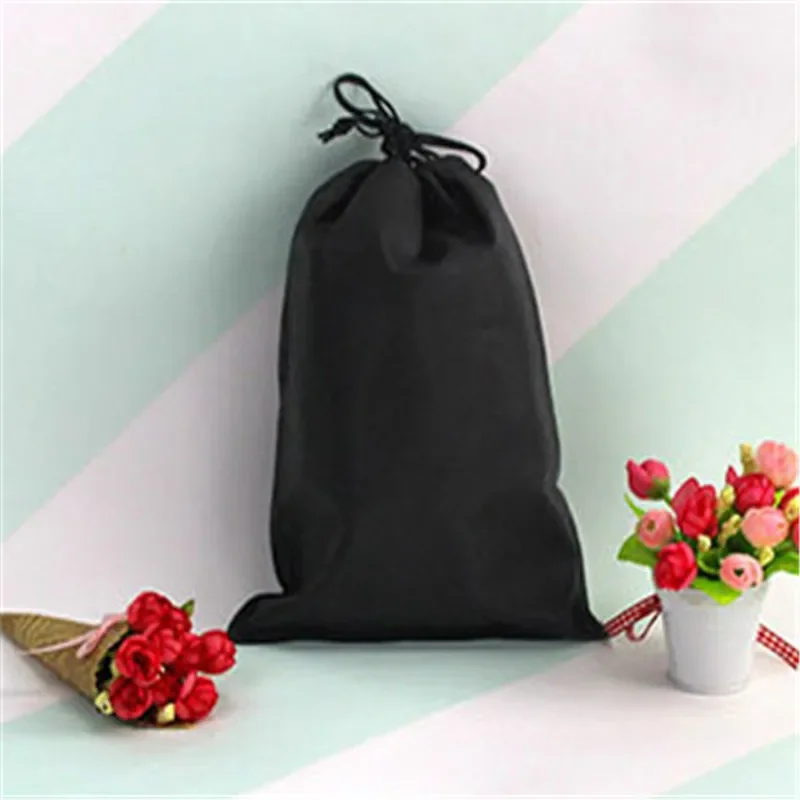 20 pcs Non-woven Shopping Tote Bags Cloth Fabric Eco-friendly Storage Reusable Large Pouches Custom Logo Favor Reusable Bag