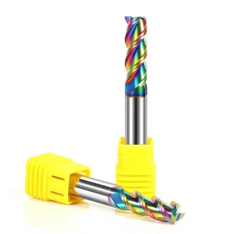 

1 шт. hrc70 3 флейты Концевая фреза из карбида вольфрама Алюминиевая бита 1 мм 4 мм 6 мм 8 мм 12 мм DLC Концевые фрезы для металла с ЧПУ Фрезерование из твердого сплава