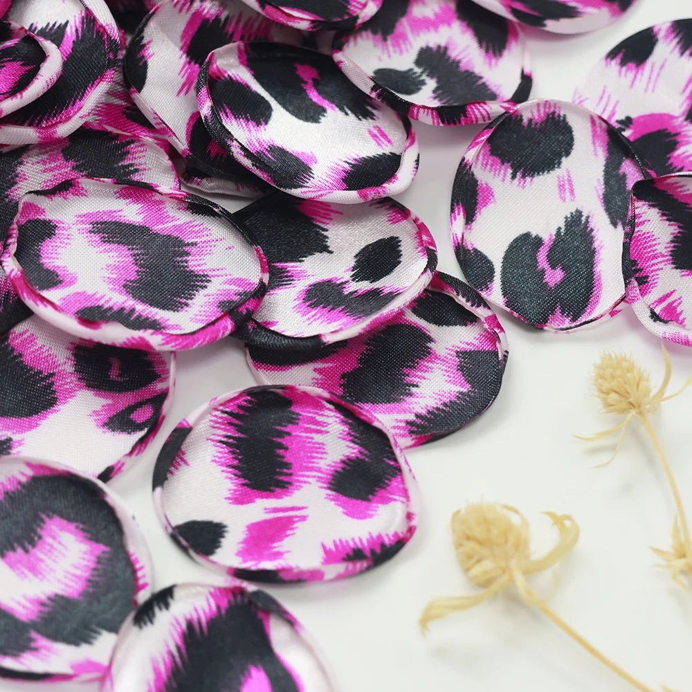 100pcs/bag Leopard Print Rose Petals Wedding Decorations Wedding Accessories Marriage Party Photography Props image 4