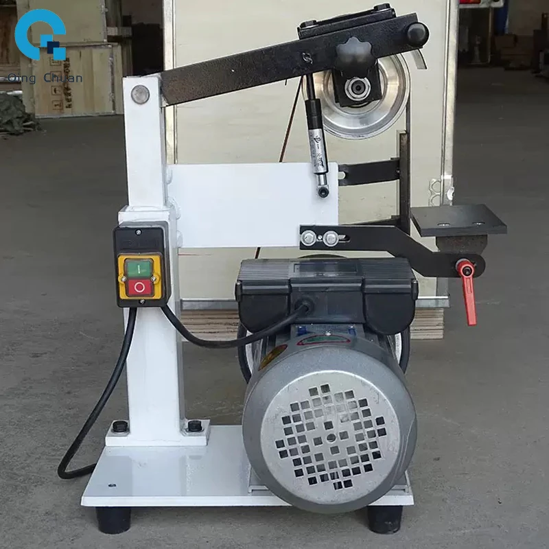 Vertical Sanding Machine Flat Polishing Machine Small Grinding Machine Electric Round Tube Polishing Machine