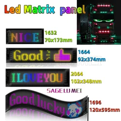 Devil's eye smart screen led Matrix display car panel flexible pixel Programmable scrolling advertising DIY Animation Icon taxi