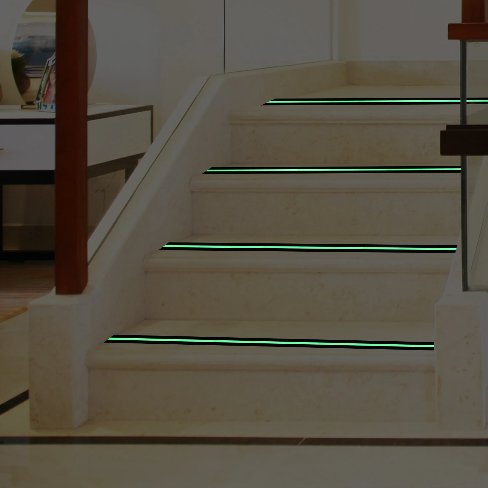 

Non-slip Grip Tape Stair Safety Strips Glow in Dark Anti Skid Floor Tape for Bathroom Outdoor Steps Anti Slip Strips Stair