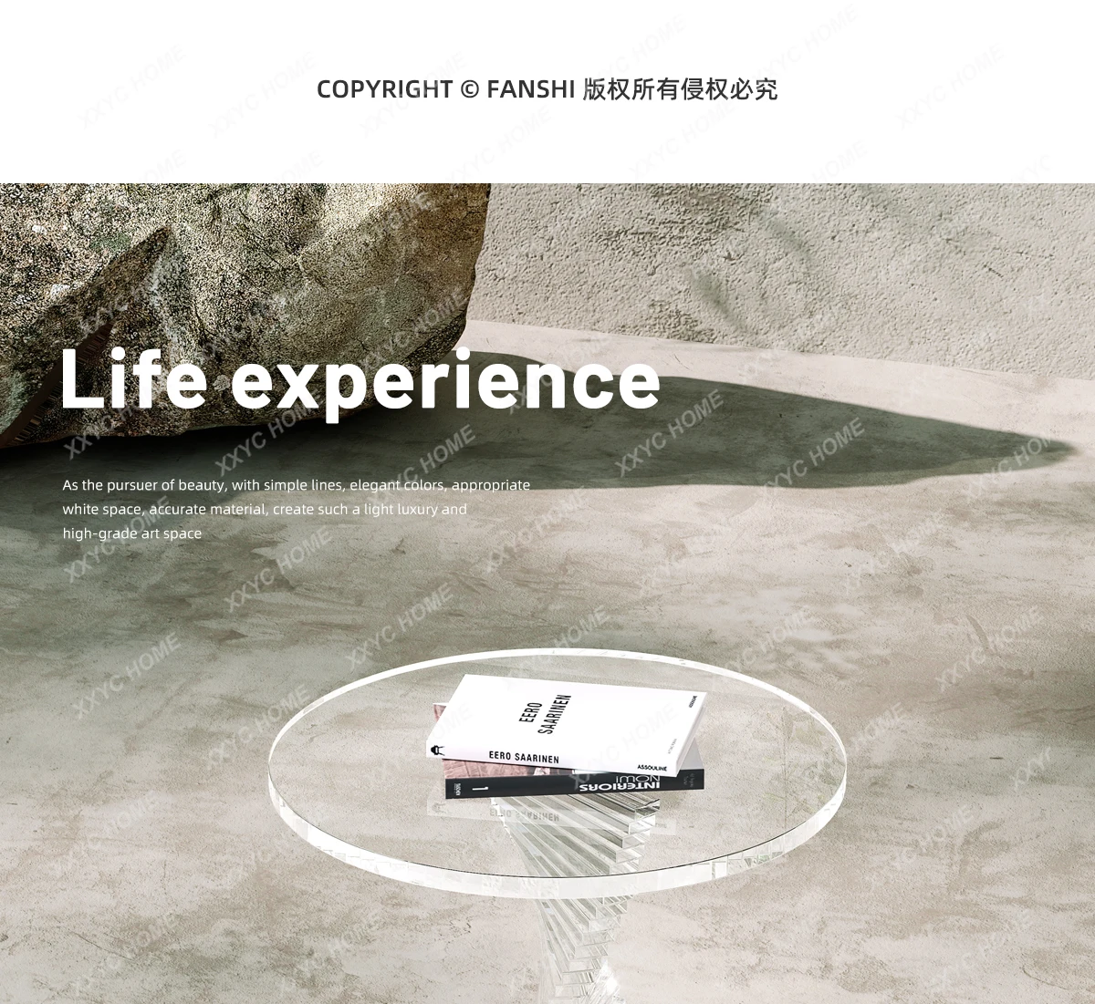 

Современный простой маленький круглый столик, роскошный угловой столик в скандинавском стиле, минималистичный диван для гостиной, прозрачный акриловый журнальный столик