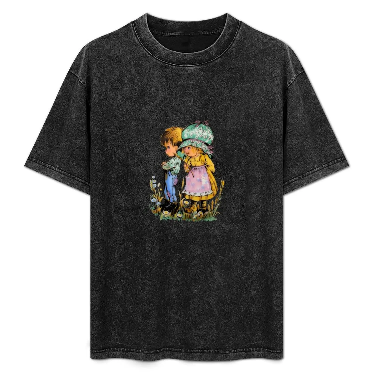 Two friends - vintage kitsch T-Shirt custom t shirt street wear customs anime stuff mens champion t shirts