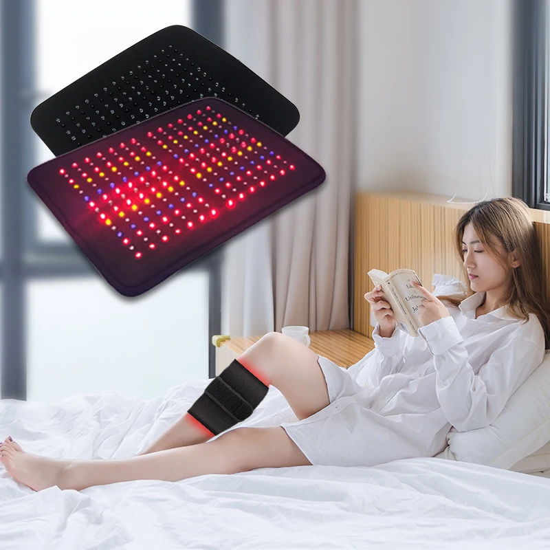 

Suyzeko OEM Multi Wavelength Face Beauty Acne Treatment Red Blue Yellow Light Pain Relief Photon Led Light Therapy Pad