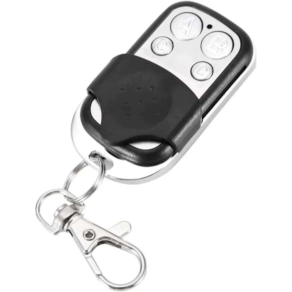 For 1Pcs Electric Cloning Universal Gate Garage Door Opener Remote Control Fobs 433MHz Replacement Key Fob