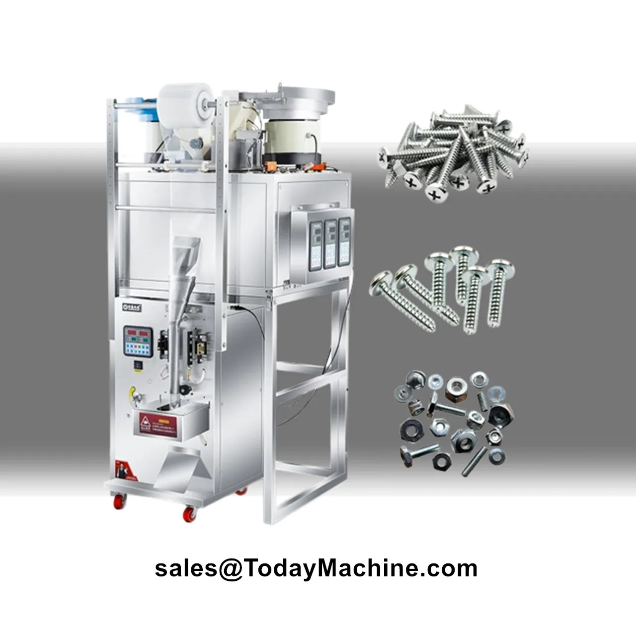 Automatic Counting Screw Nuts Bolt Plastic Pouch Packaging Machine