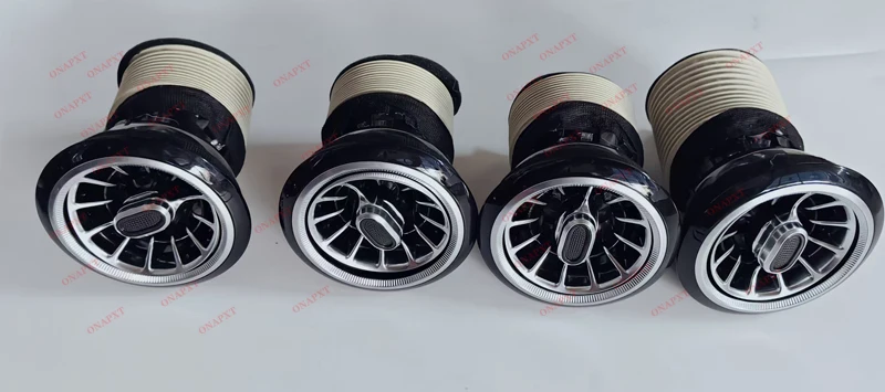 Für BENZ ML GL W164 APP Ambientebeleuchtung Tür-Fußraum-LED Luftauslass-Turbine Atmosphärenlampe Armaturenbrett-Turbine