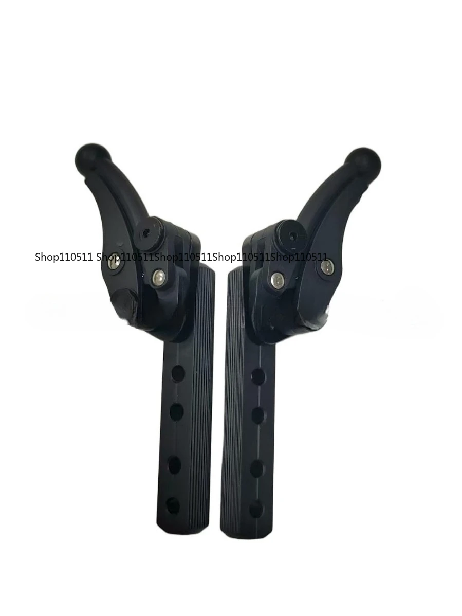 Pair, Wheelchair Spare Parts Aluminum Alloy wheelchair hand brake for sports manual wheelchair