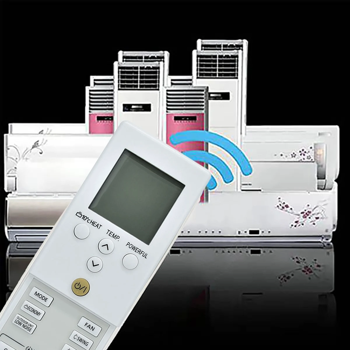 AR-REB1E التبريد التدفئة التحكم عن بعد ل AR-REY1U AR-REB2E AOYG 09-12LD مكيف الهواء التحكم عن بعد-ABIU