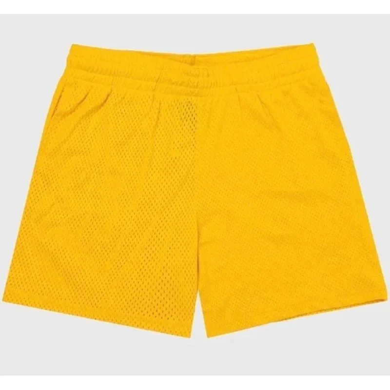 NEW 2024 Muscle Fitness Shorts Mesh Quick-drying Breathable Sports Basketball Shorts Running Logo Gym Custom logo