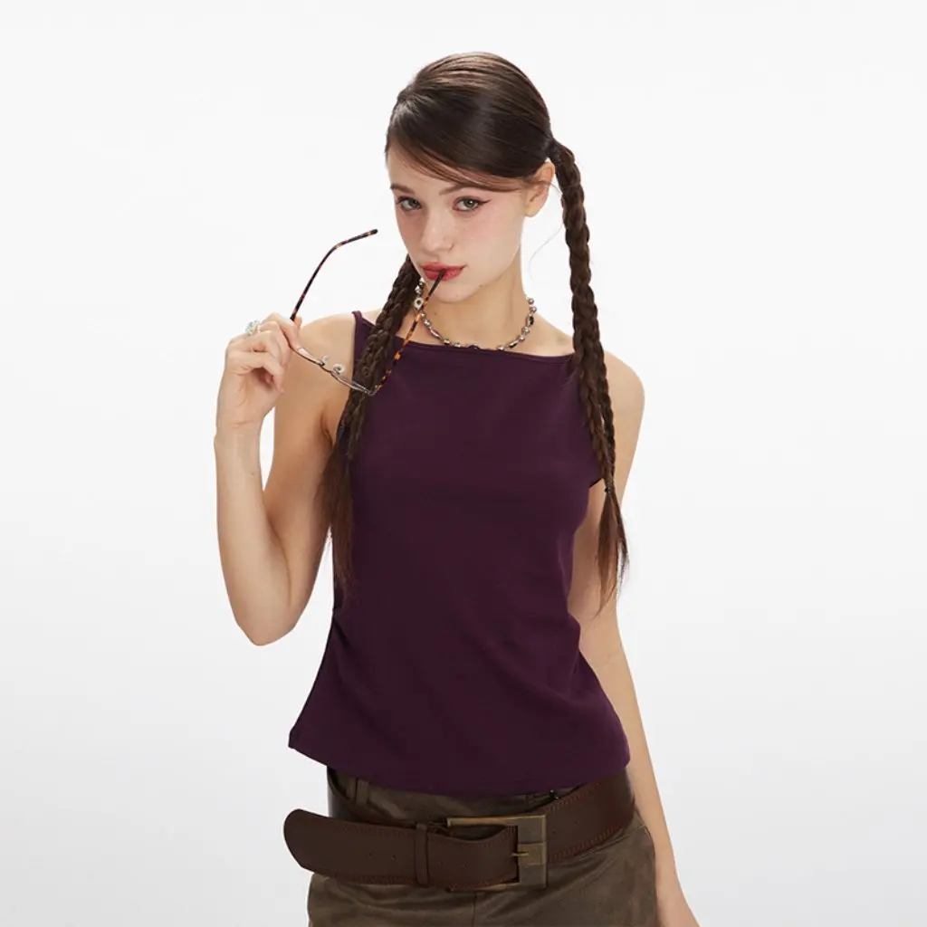 

HeyHenry Sexy Spice Camisole European American Style Pure Base Shirt Top for Summer Trendy Brand Women's Vest