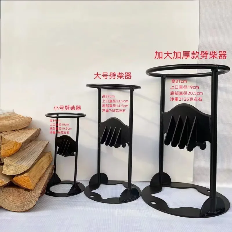 Premium Firewood Splitter Outdoor Manual Splitting Artifact Household Firewood Breaking Tool Firewood Splitter