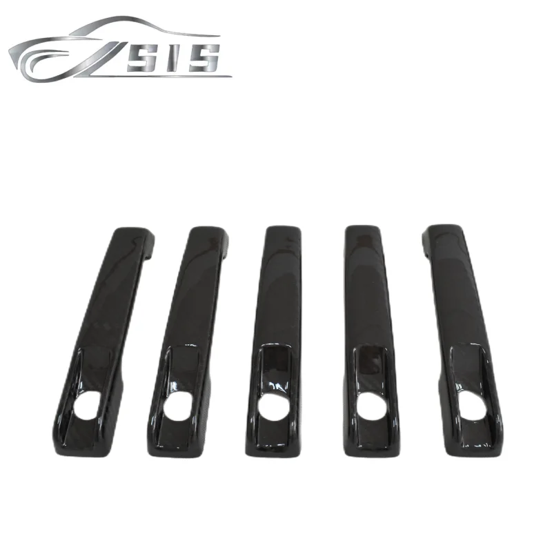 door handle covers fit for G class all year DRY carbon fiber material stick on directly w463 door handles