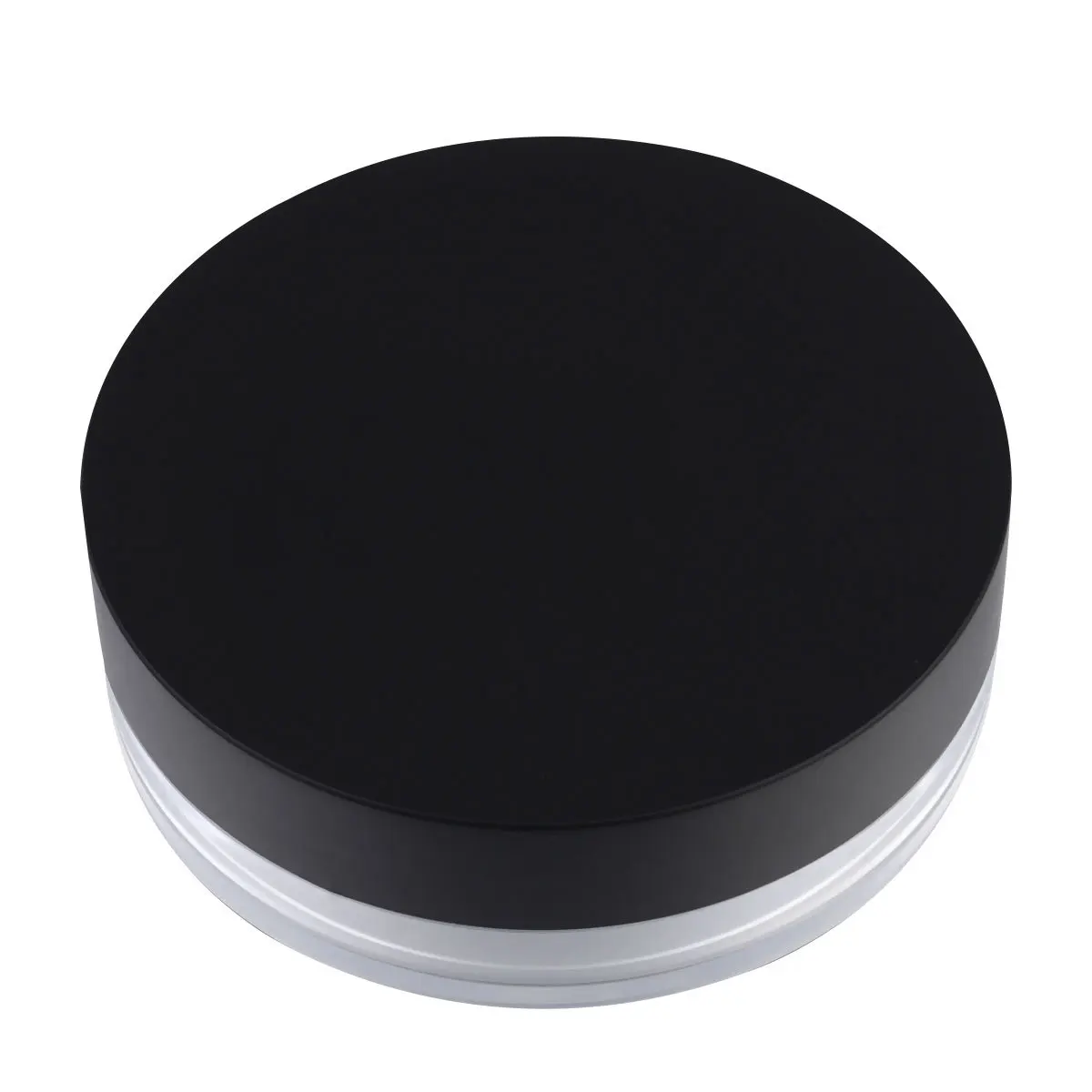 Recipiente vazio para pó de maquiagem, 20g, plástico reutilizável, pó solto, compacto com esponja, frascos portáteis de viagem para creme facial