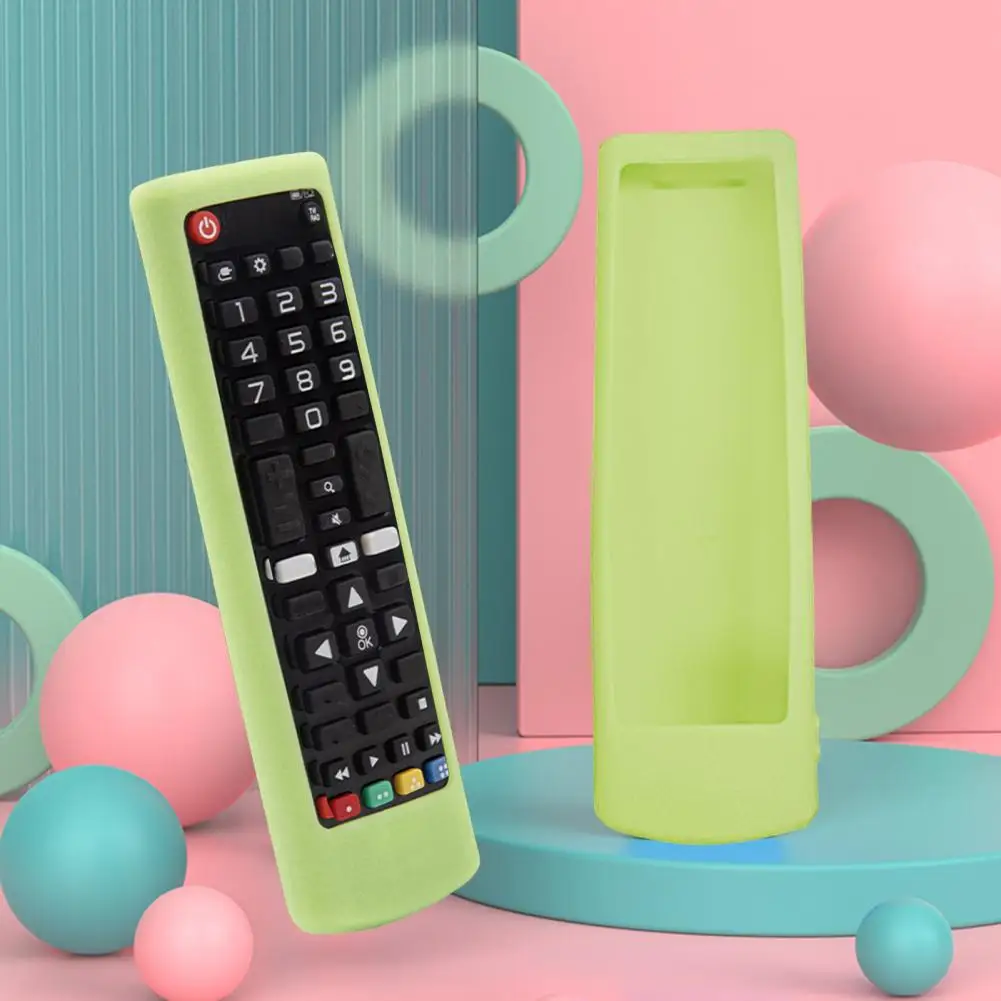 Convenient Lightweight Remote Control Cover Case Flexible Full TV Remote Control Protective Cover Silicone Case